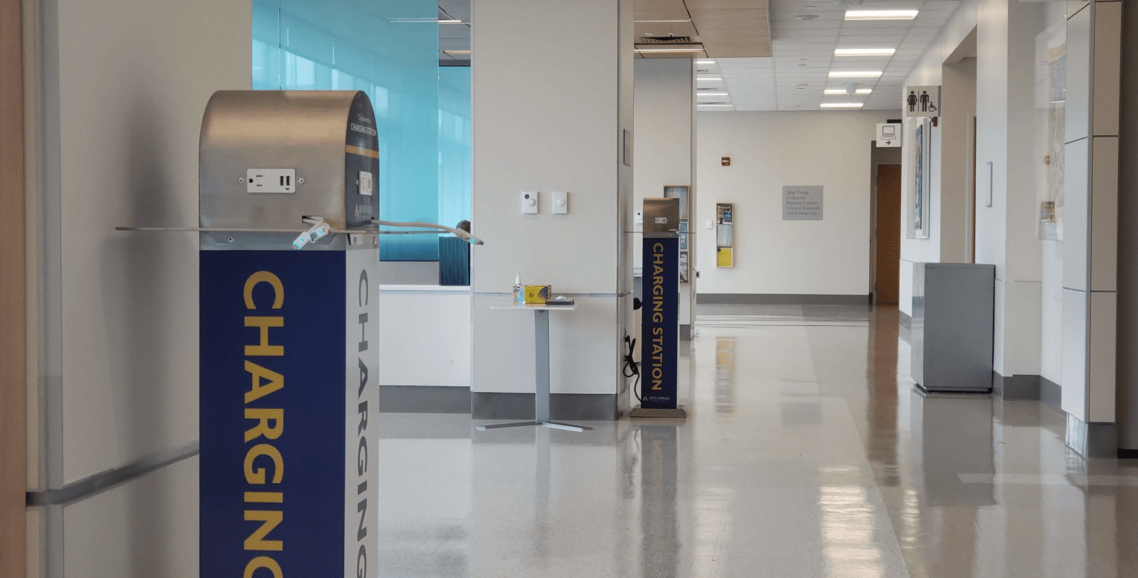 uvc charging stations for hospital