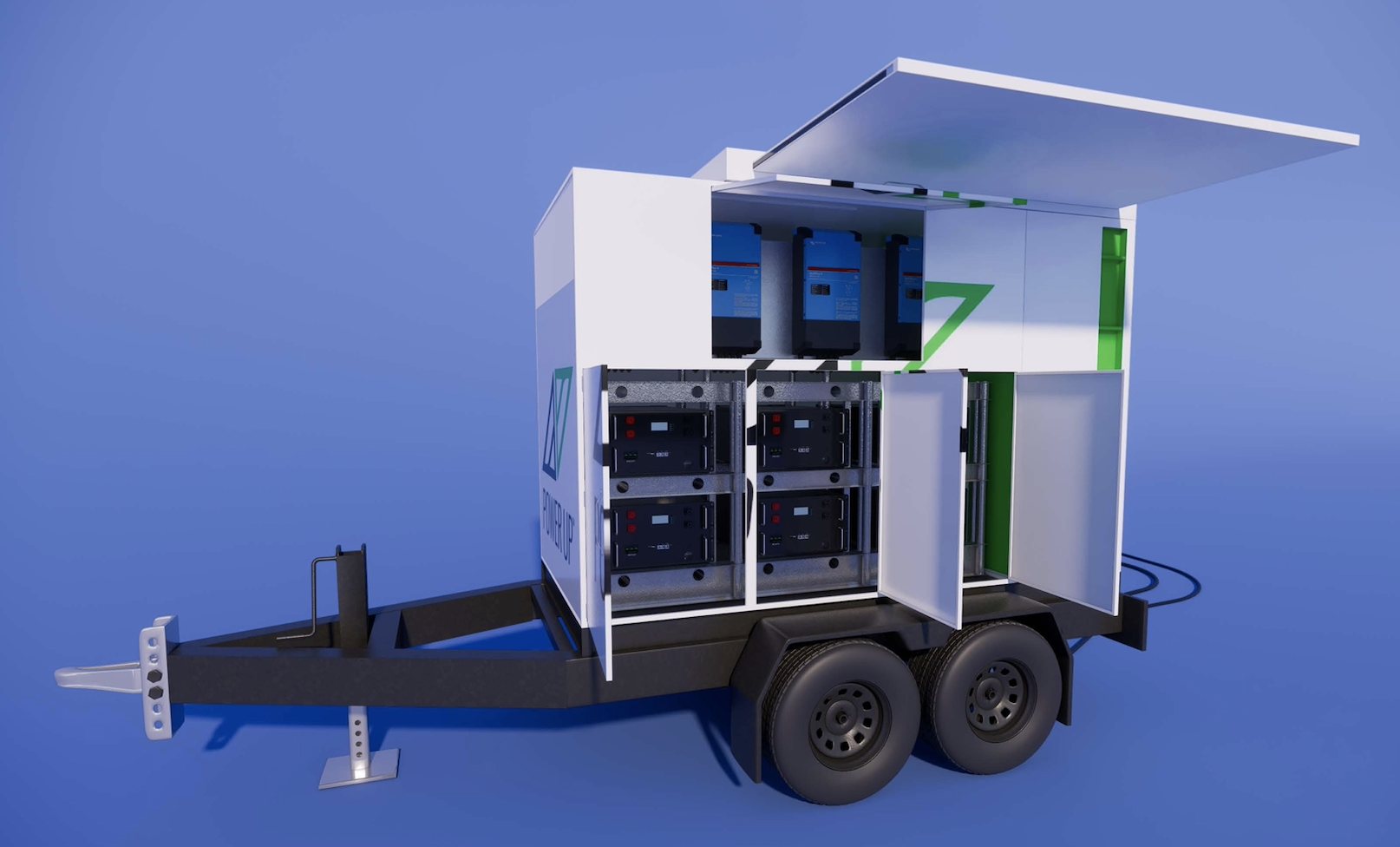 Mobile Battery energy storage system with Solar