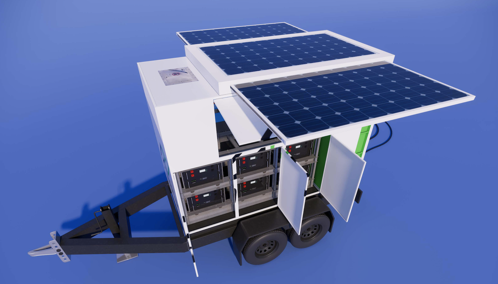 Mobile Battery energy storage system with Solar